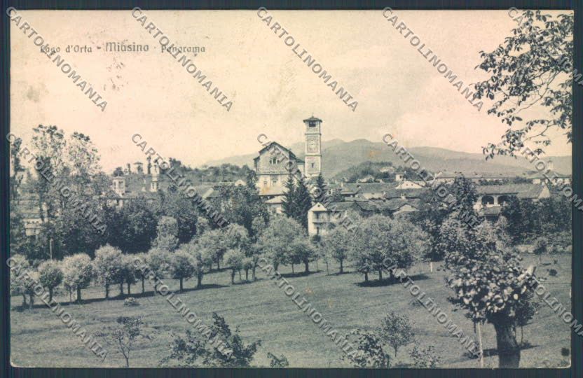 Novara Miasino cartolina ZQ7845 – fronte