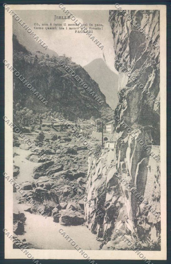 Verbania Trasquera Iselle cartolina ZQ7853 – fronte