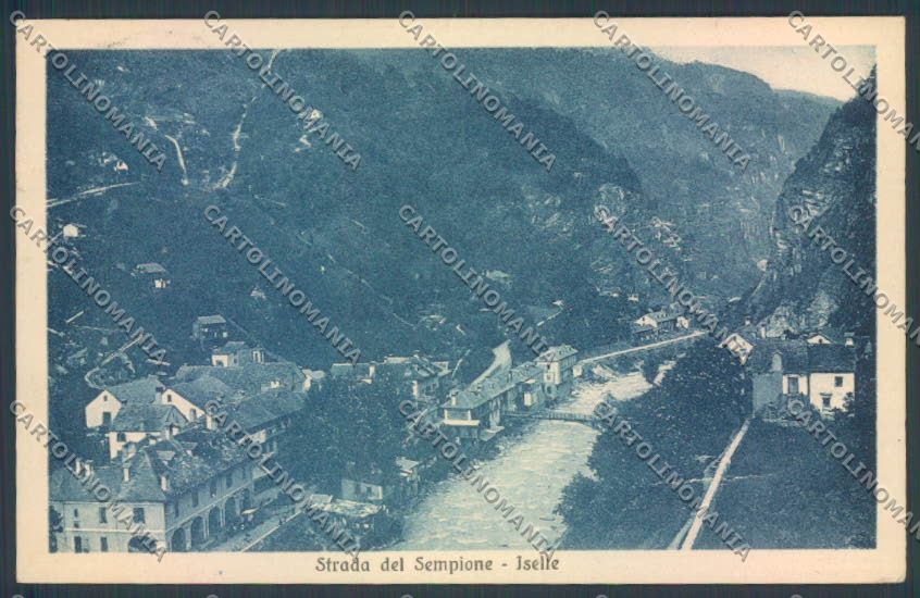 Verbania Trasquera Iselle Sempione cartolina ZQ7866 – fronte