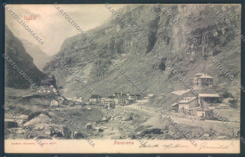 Verbania Trasquera Iselle Sempione cartolina ZQ7881 – fronte