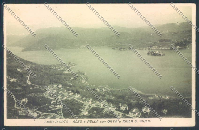 Novara Pella Alzo cartolina ZQ7900 – fronte
