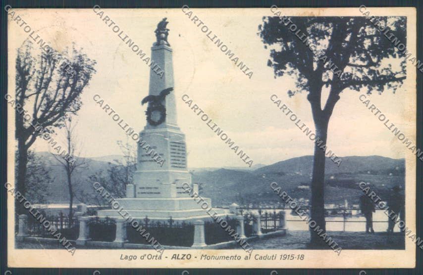 Novara Pella Alzo PIEGHE cartolina ZQ7905 – fronte