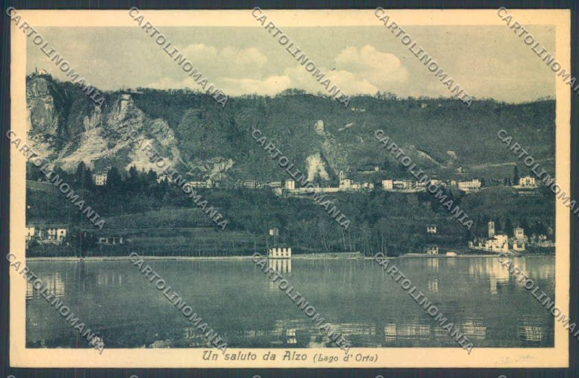Novara Pella Alzo cartolina ZQ7908 – fronte