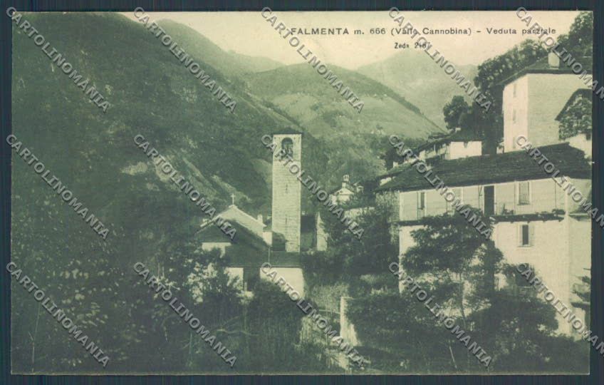 Verbania Falmenta cartolina ZQ7944 – fronte