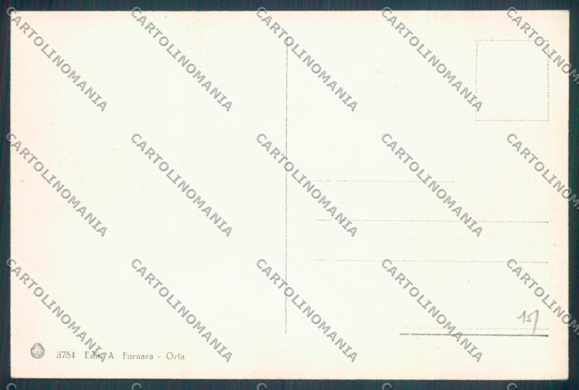 Verbania Madonna del Sasso Boleto cartolina ZQ7946 – retro