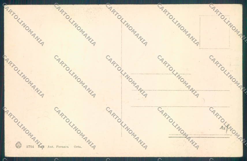 Verbania Madonna del Sasso Boleto cartolina ZQ7947 – retro
