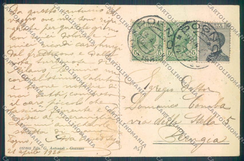 Verbania Madonna del Sasso Boleto cartolina ZQ7951 – retro