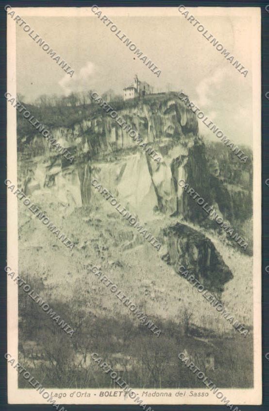 Verbania Madonna del Sasso Boleto cartolina ZQ7953 – fronte