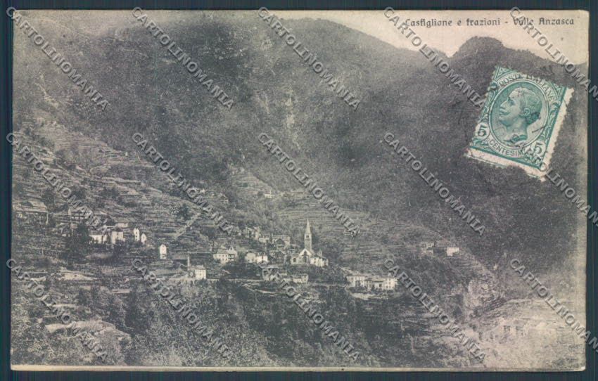 Verbania Calasca Castiglione cartolina ZQ7961 – fronte