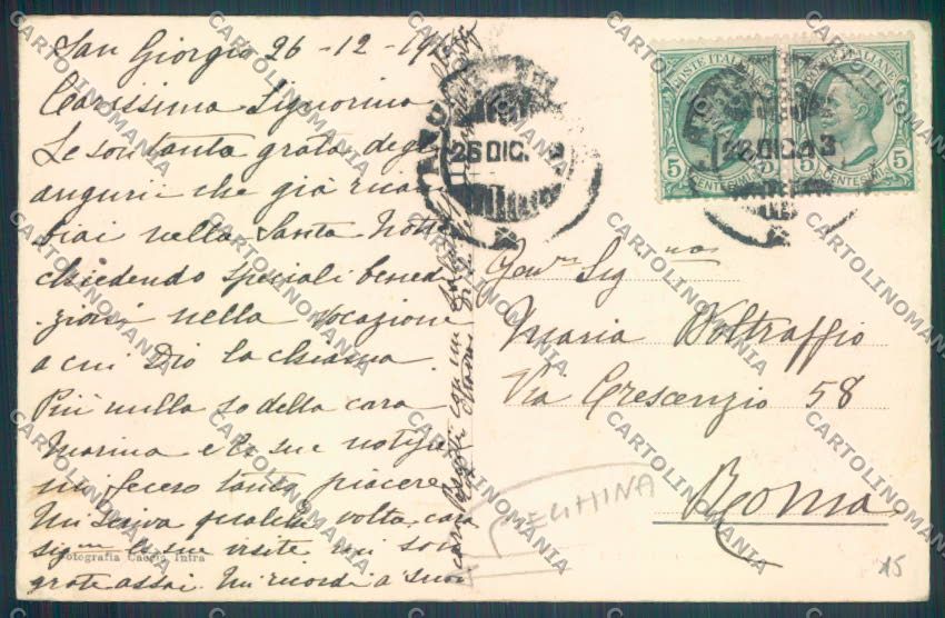 Verbania Zoverallo PIEGHINA cartolina ZQ7965 – retro