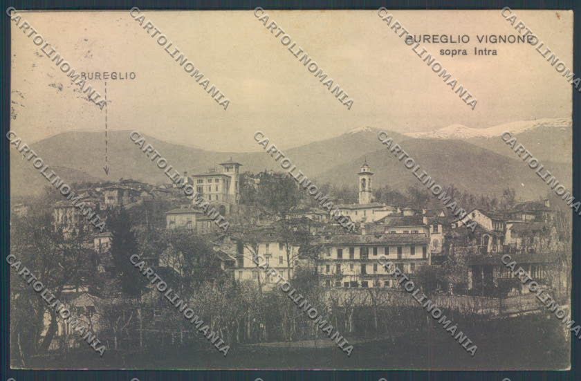 Verbania Vignone Bureglio cartolina ZQ7968 – fronte