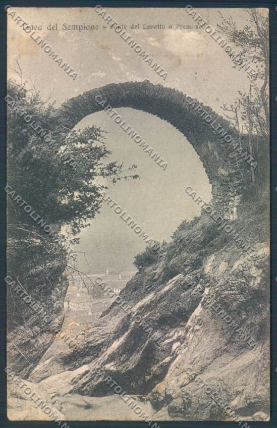 Verbania Premosello Chiovenda PIEGHINA cartolina ZQ7973 – fronte