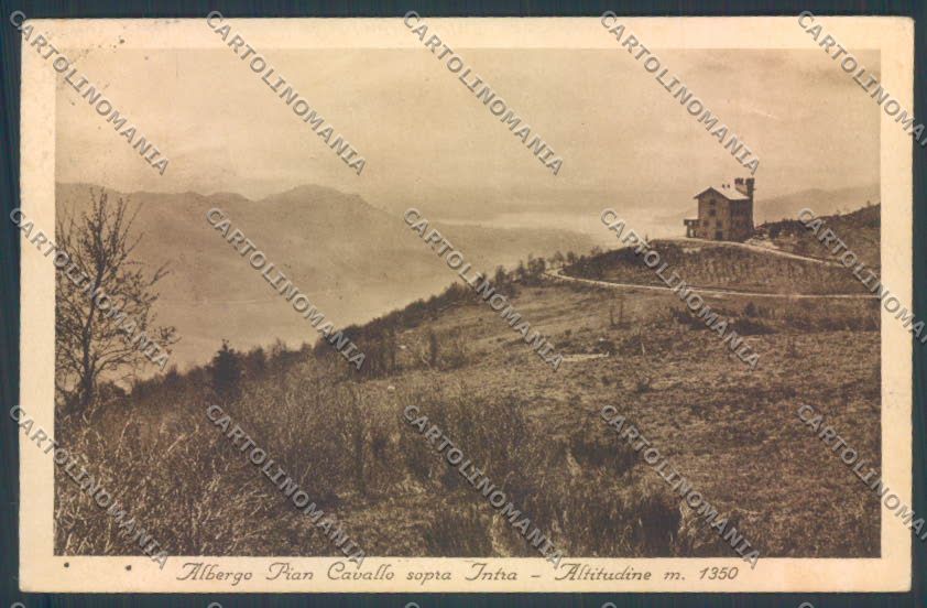 Verbania Intra Pian Cavallo PIEGHINE cartolina ZQ7978 – fronte