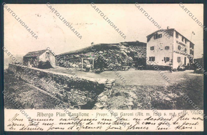 Verbania Intra Pian Cavallone PIEGHINE cartolina ZQ7980 – fronte