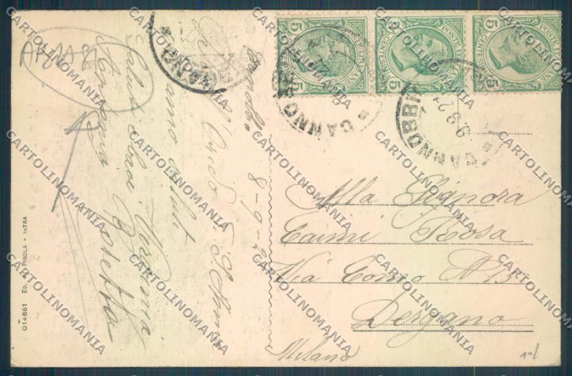 Verbania Cannobio ABRASA cartolina ZQ7999 – retro