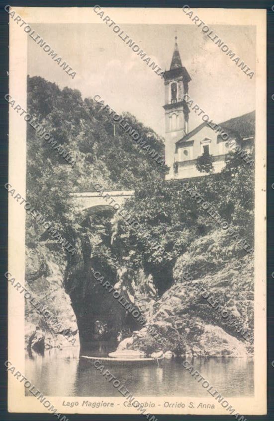 Verbania Cannobio cartolina ZQ8001 – fronte