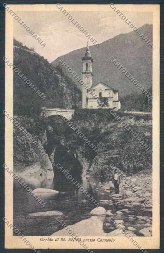 Verbania Cannobio cartolina ZQ8002 – fronte
