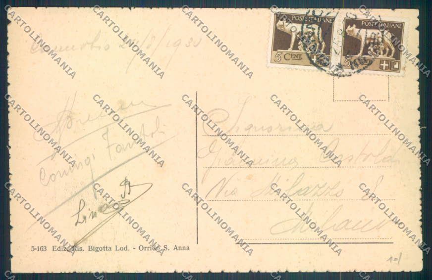 Verbania Cannobio cartolina ZQ8004 – retro
