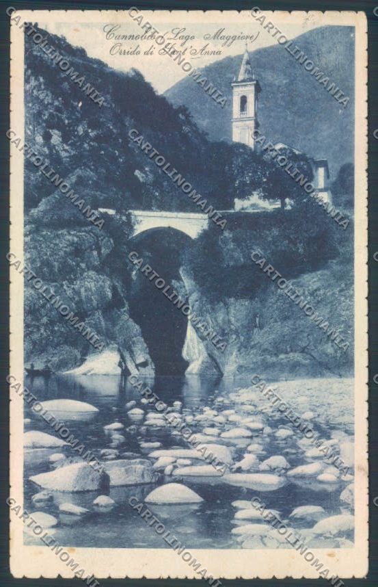 Verbania Cannobio COLLA PIEGHINA cartolina ZQ8011 – fronte