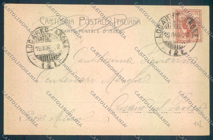 Verbania Cannobio cartolina ZQ8013 – retro