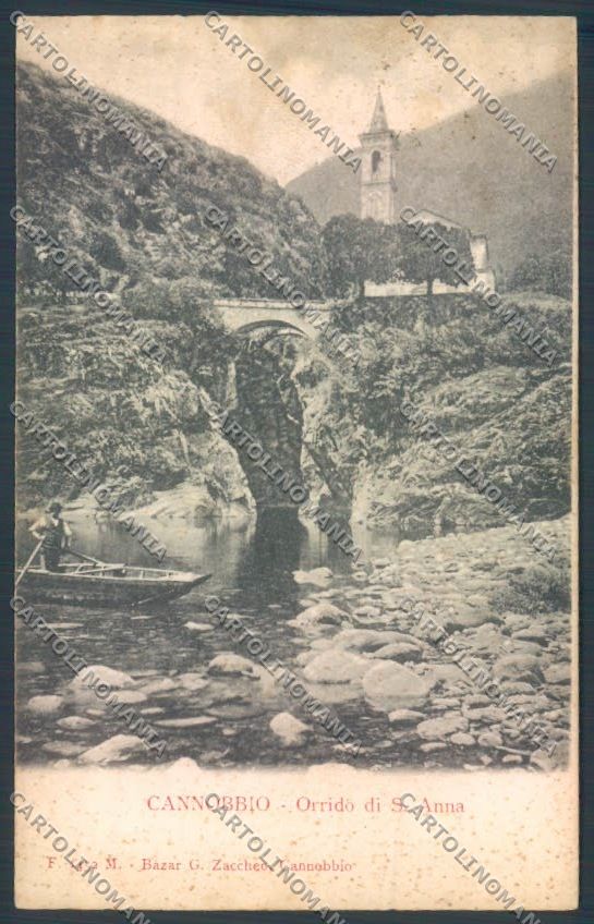 Verbania Cannobio cartolina ZQ8014 – fronte
