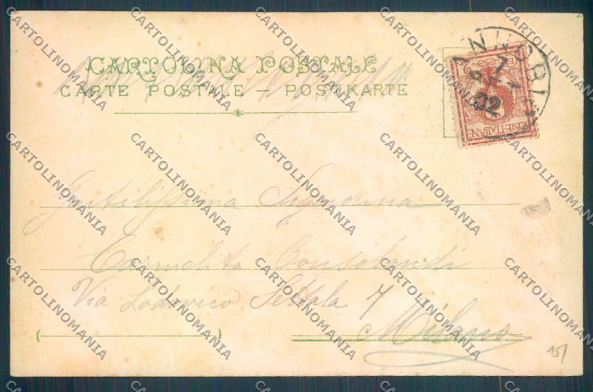 Verbania Cannobio cartolina ZQ8014 – retro