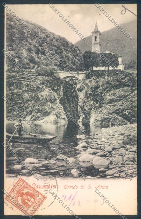 Verbania Cannobio cartolina ZQ8015 – fronte