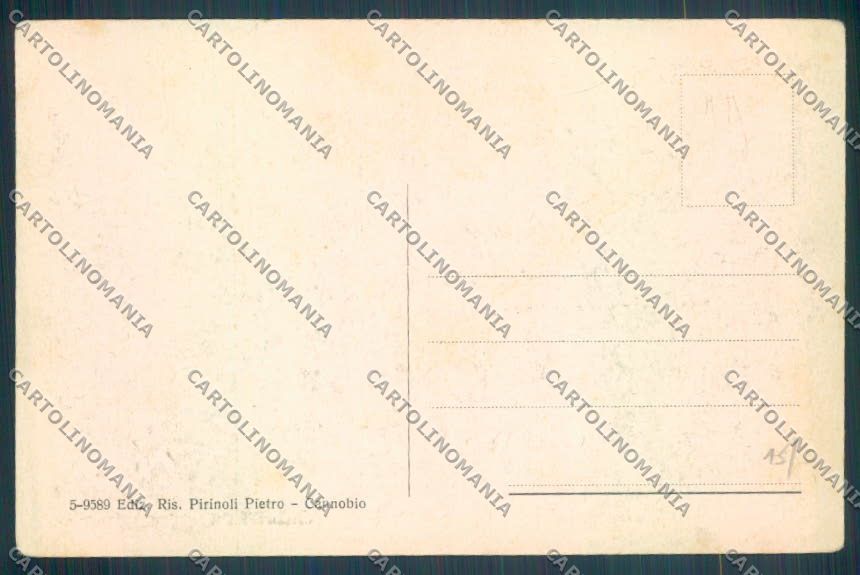 Verbania Cannobio Barca cartolina ZQ8016 – retro