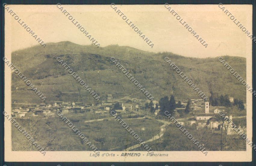 Novara Armeno cartolina ZQ8023 – fronte