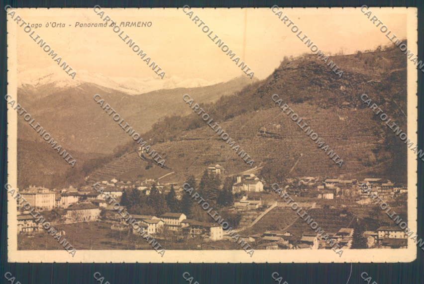 Novara Armeno cartolina ZQ8027 – fronte