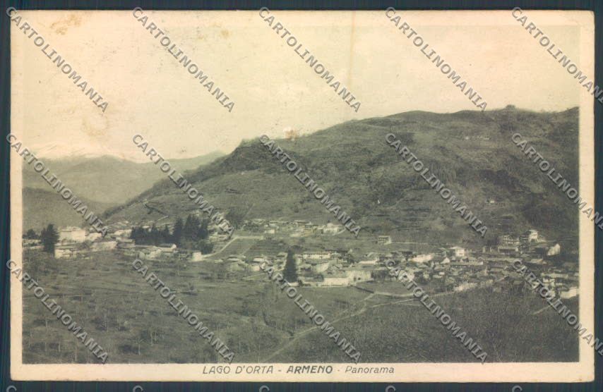 Novara Armeno cartolina ZQ8028 – fronte