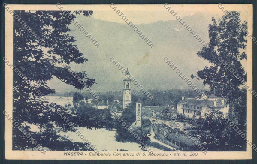 Verbania Masera ABRASA cartolina ZQ8041 – fronte
