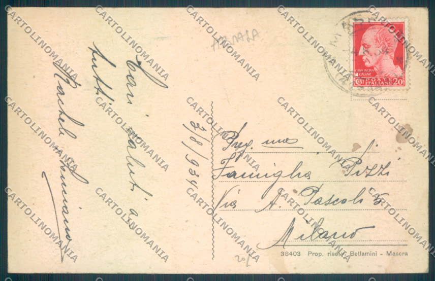 Verbania Masera ABRASA cartolina ZQ8041 – retro