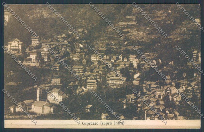 Verbania Caprezzo cartolina ZQ8052 – fronte
