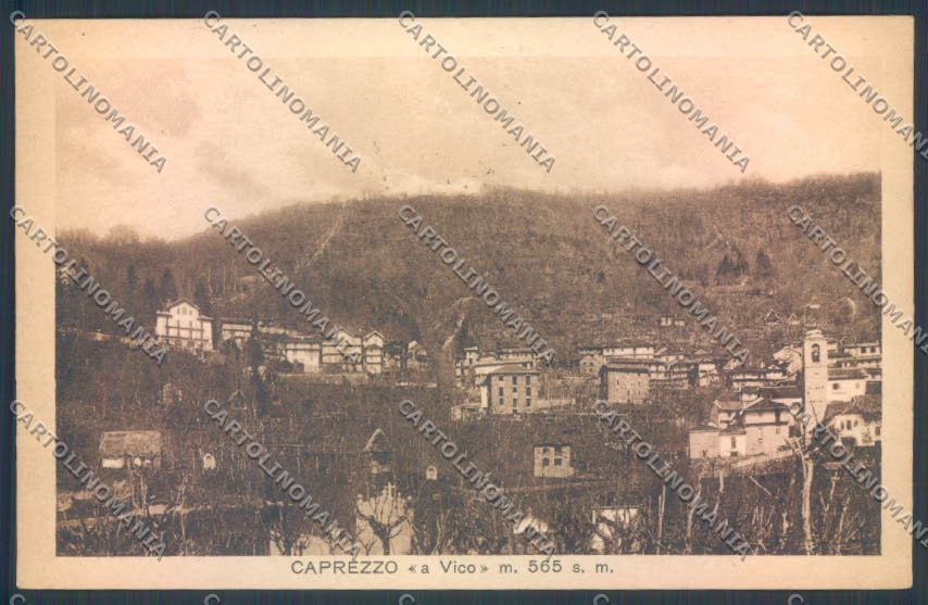 Verbania Caprezzo cartolina ZQ8055 – fronte