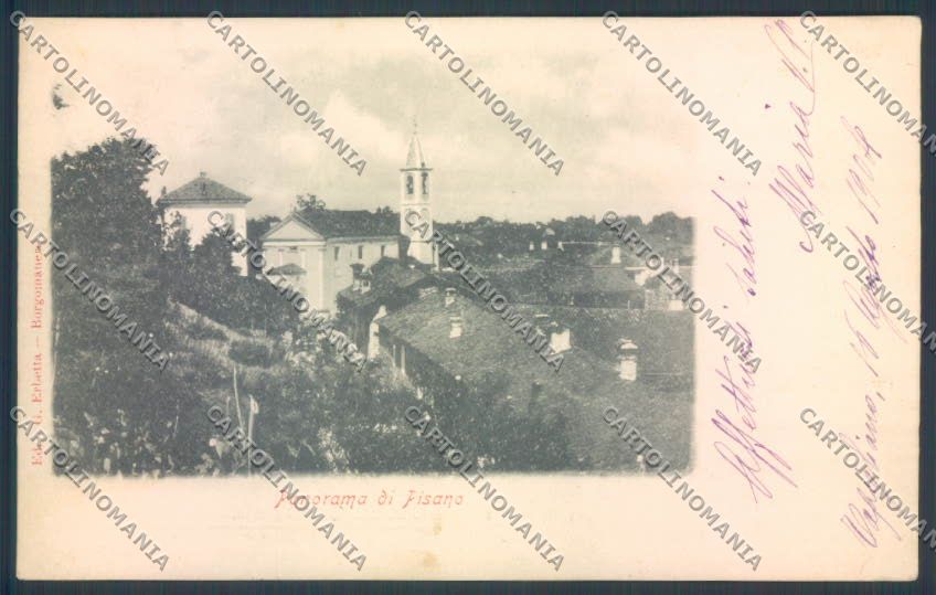 Novara Pisano cartolina ZQ8069 – fronte