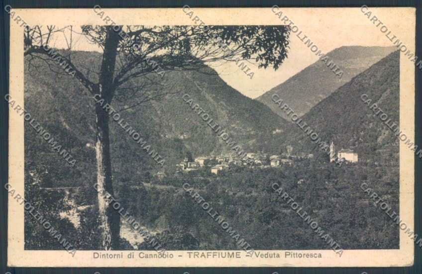 Verbania Cannobio Traffiume cartolina ZQ8073 – fronte