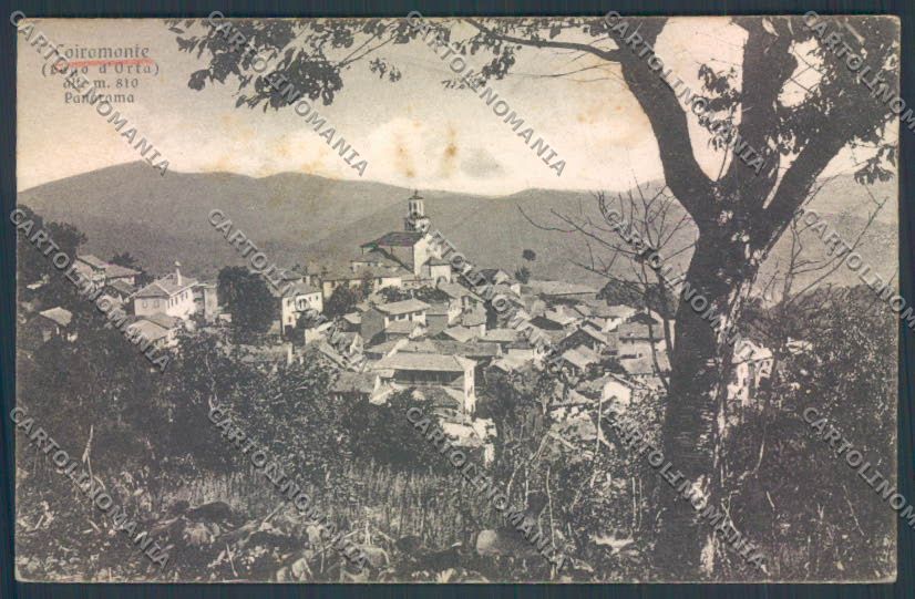 Novara Armeno Coiromonte cartolina ZQ8086 – fronte