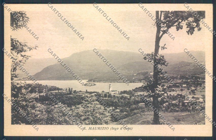 Novara San Maurizio d'Opaglio cartolina ZQ8094 – fronte