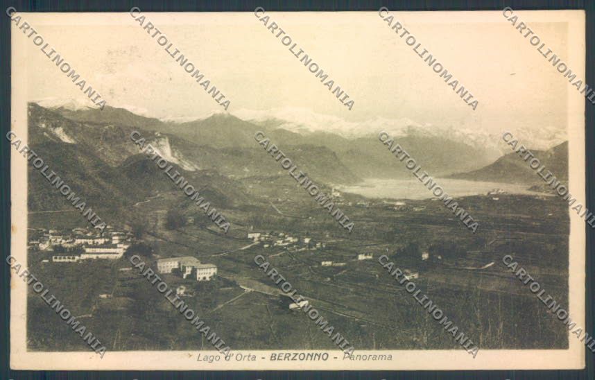 Novara Pogno Berzonno cartolina ZQ8104 – fronte