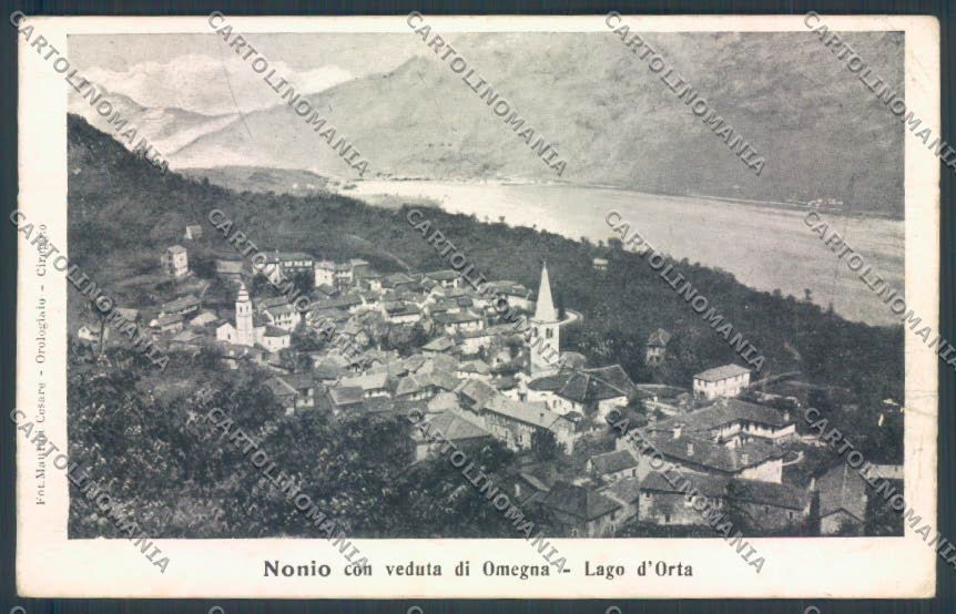 Verbania Nonio STRAPPO cartolina ZQ8110 – fronte