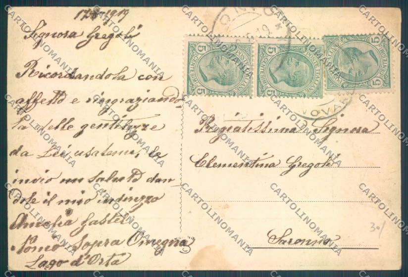 Verbania Nonio Saluti da cartolina ZQ8117 – retro