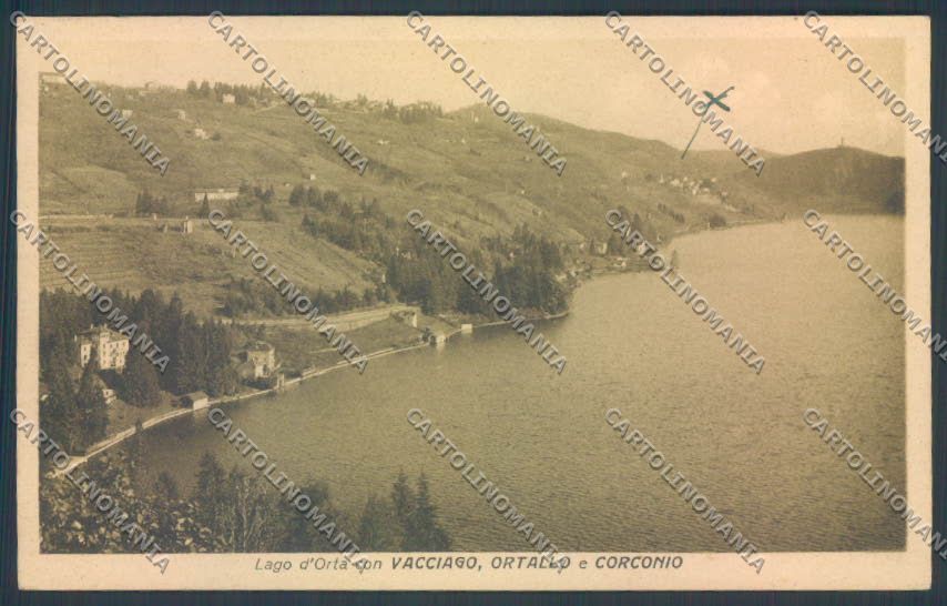 Novara Ameno Vacciago Corconio cartolina ZQ8126 – fronte
