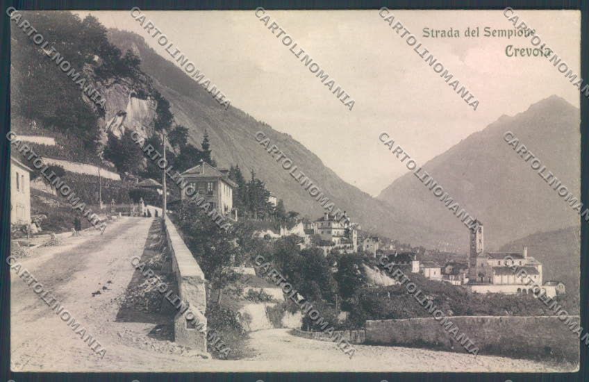 Verbania Crevoladossola PIEGHINA cartolina ZQ8133 – fronte