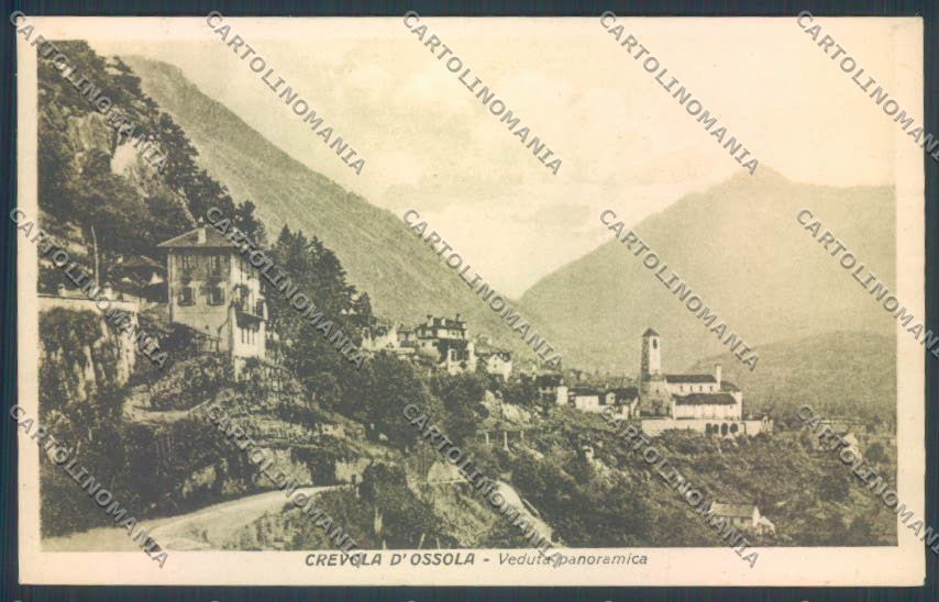 Verbania Crevoladossola cartolina ZQ8134 – fronte