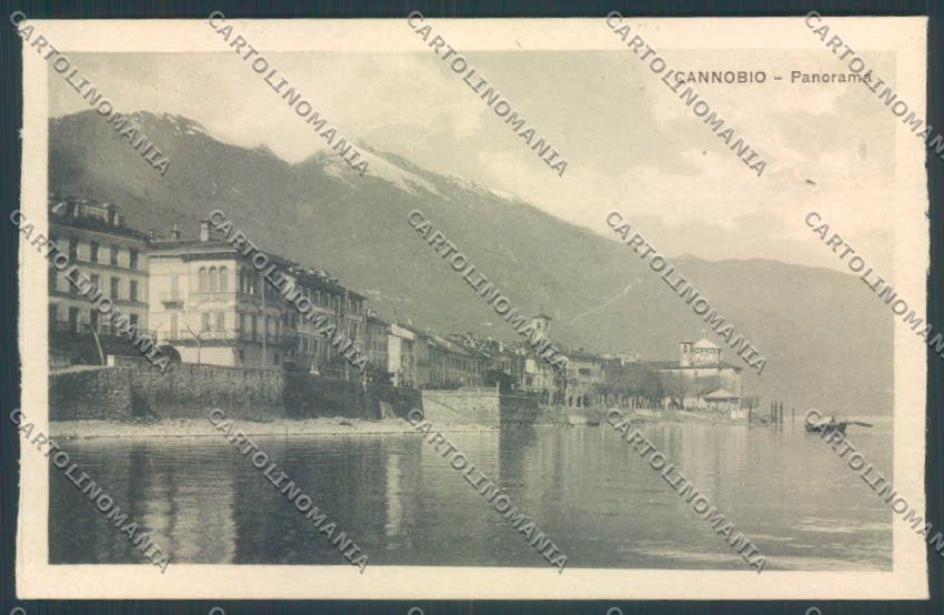 Verbania Cannobio cartolina ZQ8138 – fronte