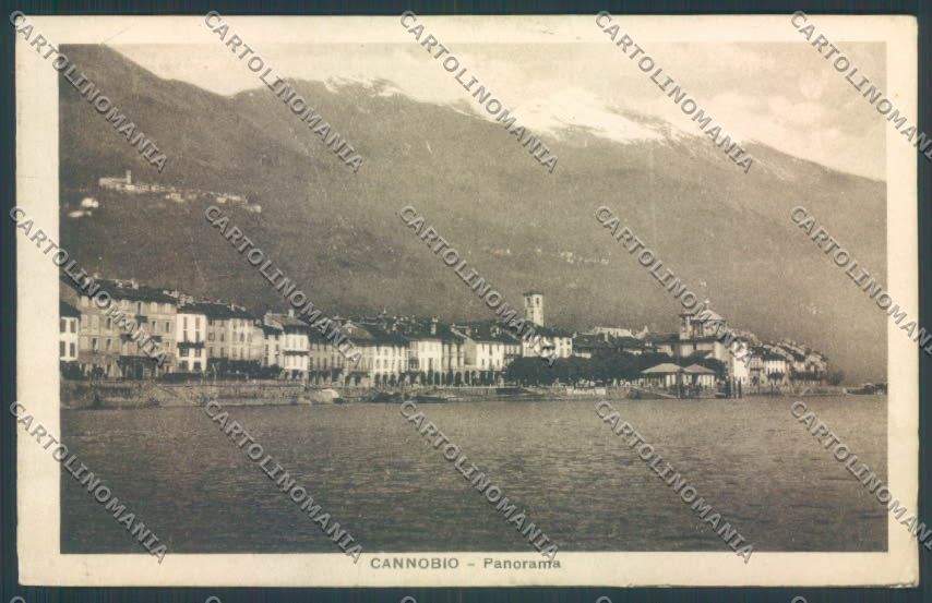 Verbania Cannobio cartolina ZQ8139 – fronte