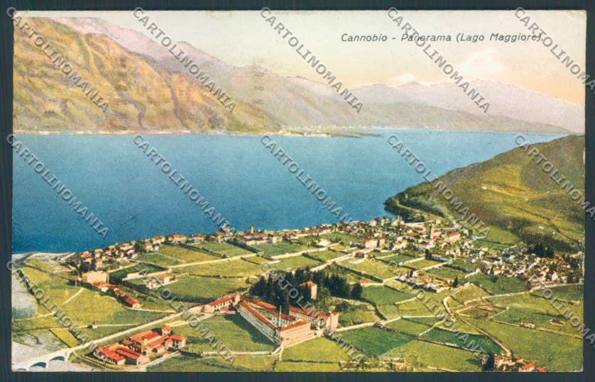 Verbania Cannobio STRAPPINO cartolina ZQ8142 – fronte