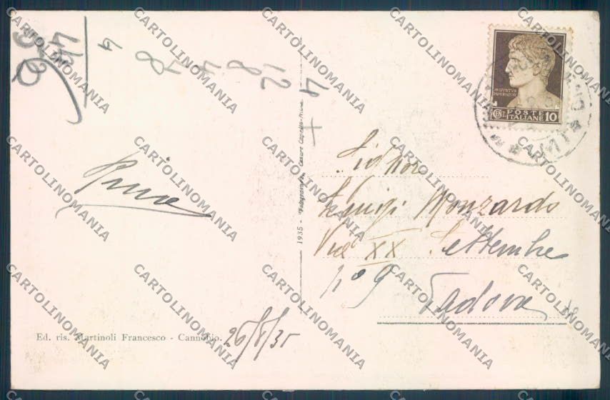 Verbania Cannobio cartolina ZQ8143 – retro