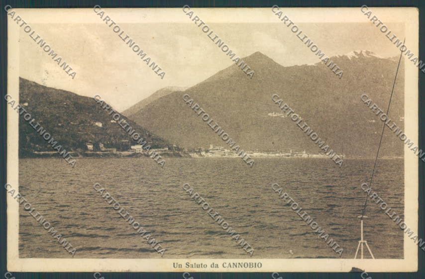 Verbania Cannobio cartolina ZQ8144 – fronte